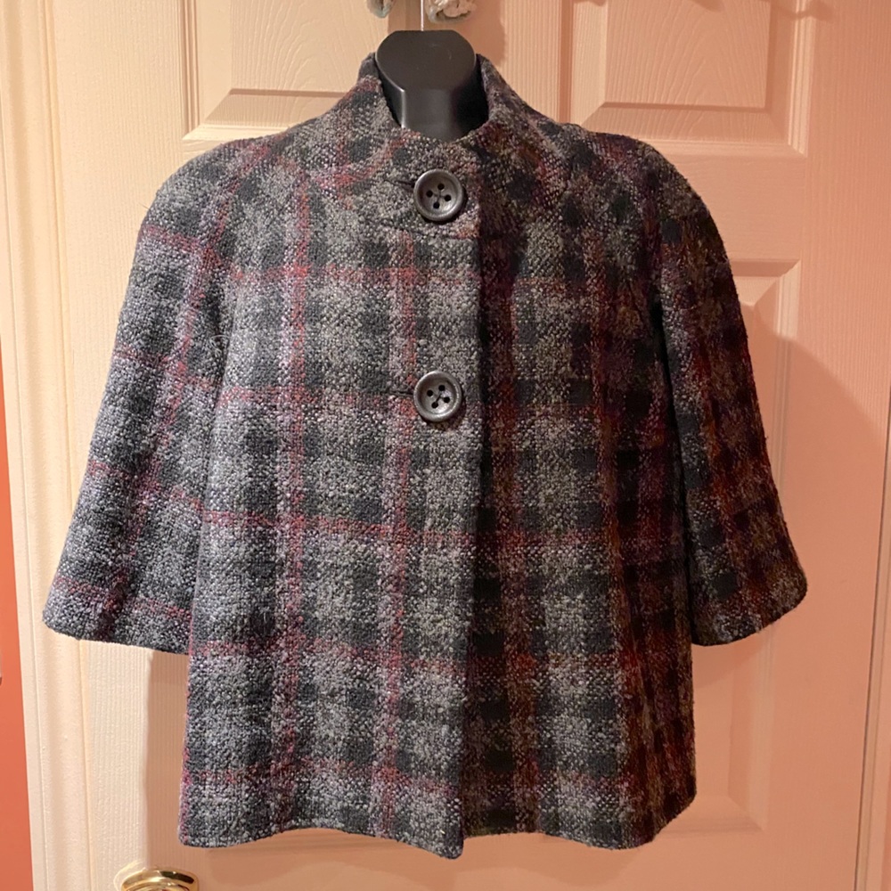 Denver Hayes Cropped Swing Jacket EUC - Picture 1 of 4